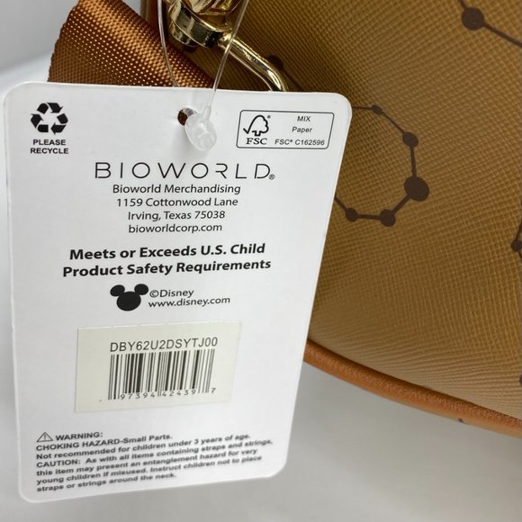 Disney Mickey Mouse Bioworld Duffel Bag - Travel Bag Carry on w/ Wheels NWT - Picture 13 of 13